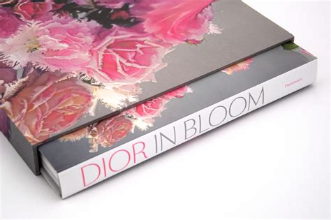 Dior coffee table book in bloom